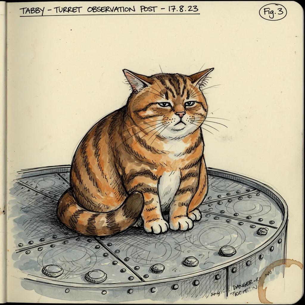 Turret cat
